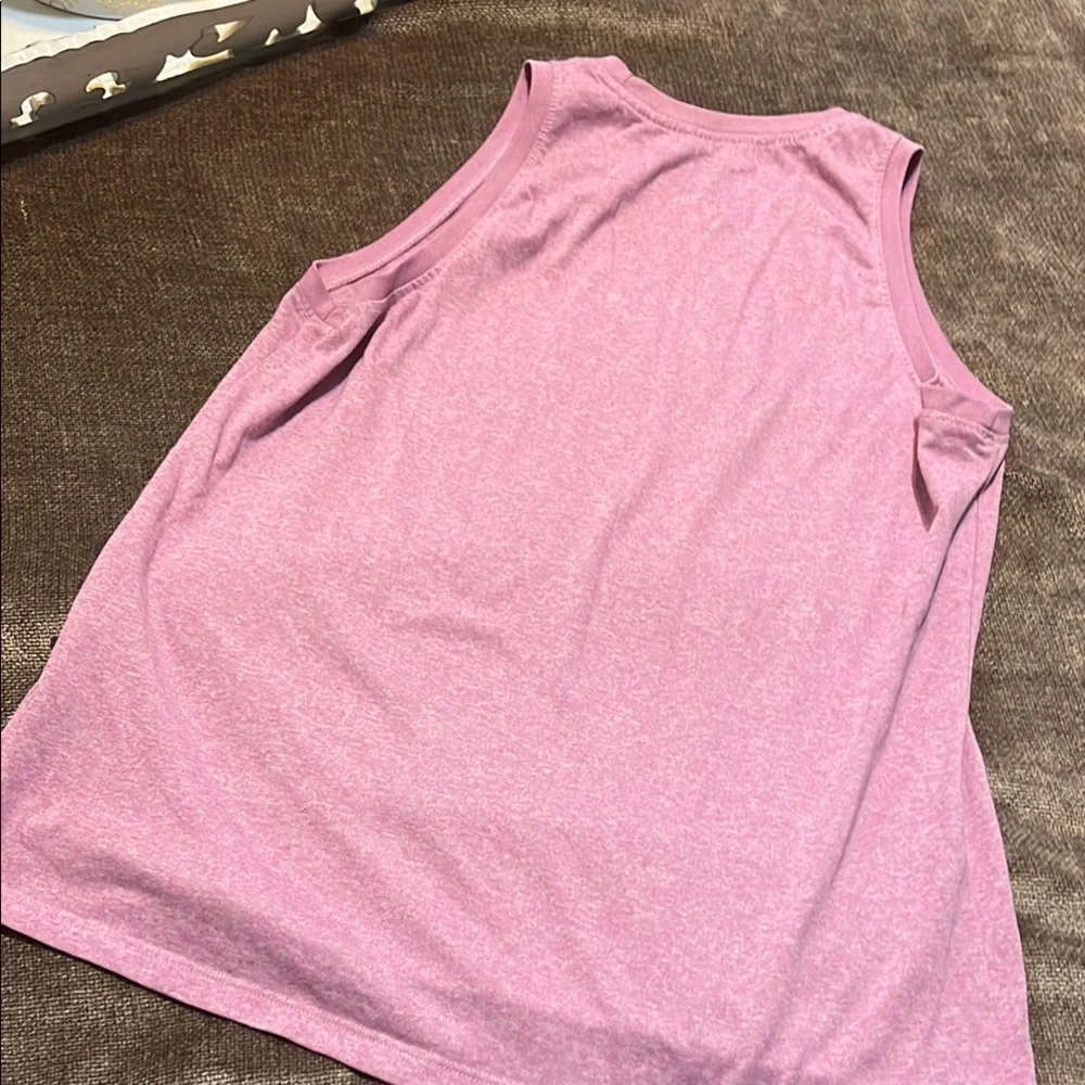 Nike Dri-Fit Pink Sleeveless Relaxed Tank Top, Size Medium